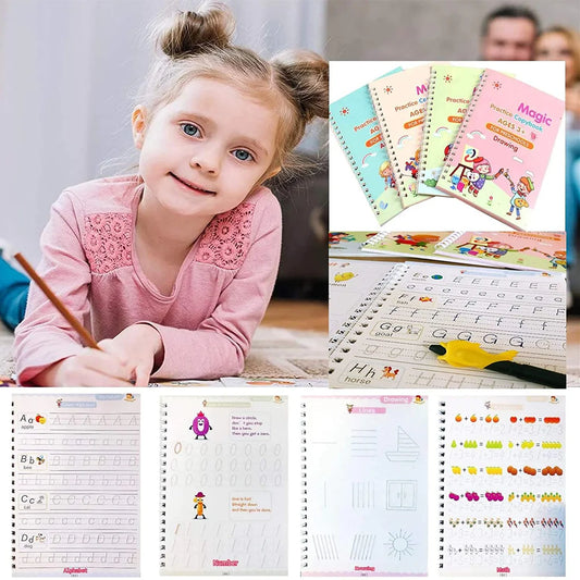 Fun Write| Magic Practice copybook for Kids